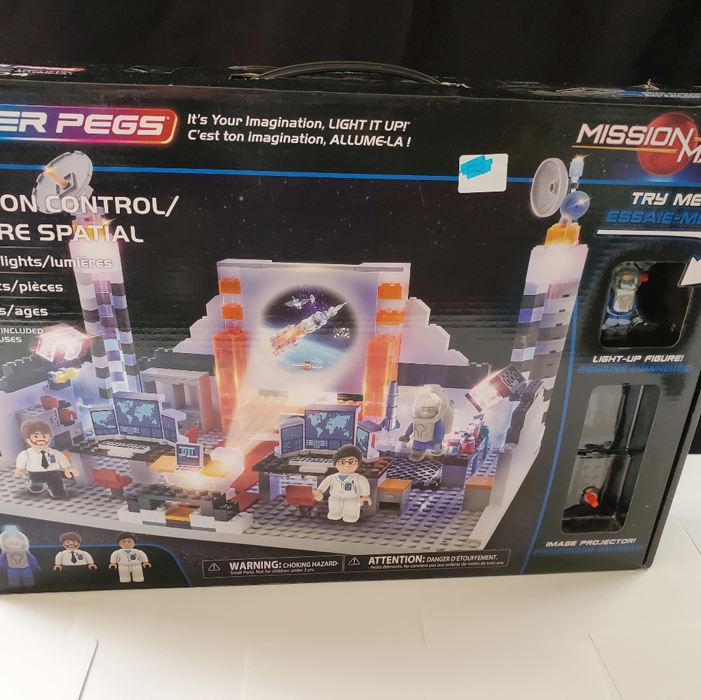 Laser Pegs Building Blocks Playset, Mission Mars C